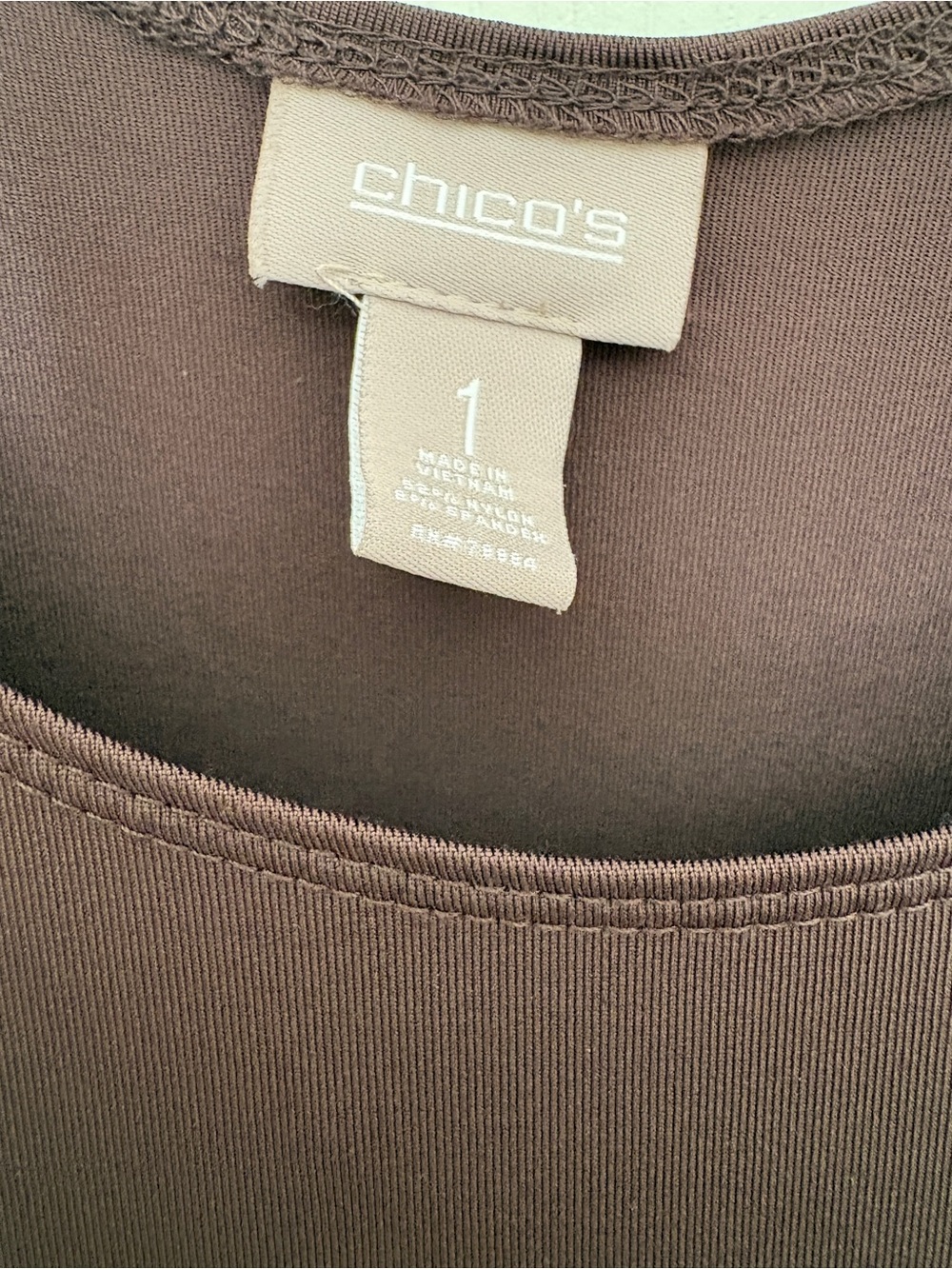 BUNDLE Chico’s Size 1 (M) Microfiber Scoop Neck Tank Top Set of 2, Layering - Picture 4 of 9